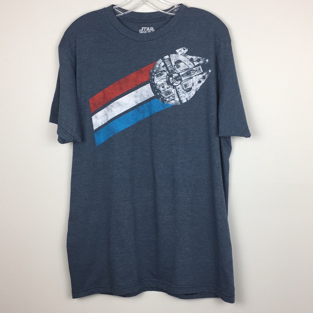 Star Wars Millennium Falcon T Shirt | Size Lg